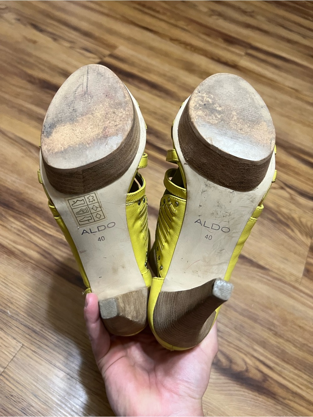 Aldo Heels Women Size 9 - Picture 6 of 7